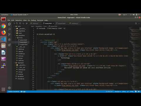 Add Title To Page | Python and Django