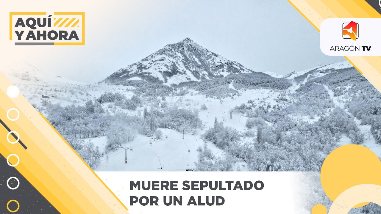 Un esquiador muere sepultado por un alud en Cerler - YouTube