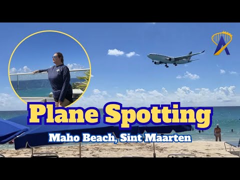 Insane Low Plane Landings Over Maho Beach in St. Maarten! ✈️