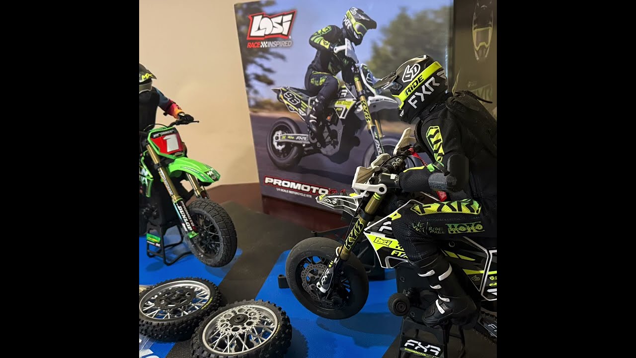 Losi Promoto SM first impressions and comparison to MX. #losi #losipromoto