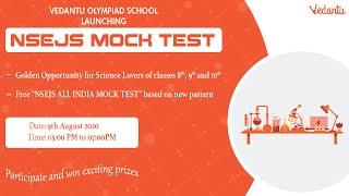 All India NSEJS Mock Test (NJSAIMT) | Win CASH REWARDS ?| Junior Science Olympiad | Vedantu