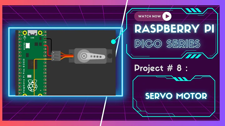 Servo Motor Control with Raspberry Pi Pico using MicroPython | Wokwi Simulation Tutorial