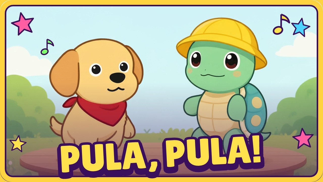 Pula e Dança com os Bichinhos | Música Infantil de Movimento