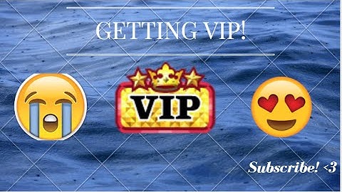 OMG GOT VIP ON MY BACKUP! :D