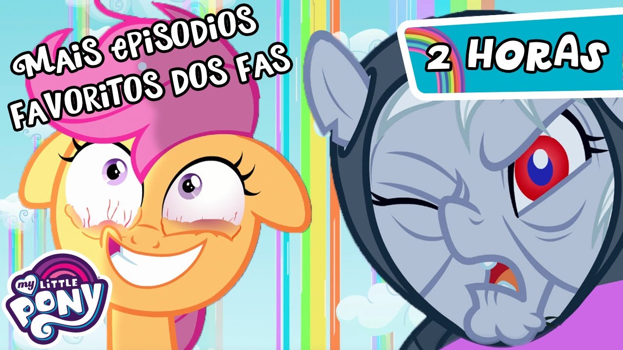 My Little Pony em português 🦄 | A Amizade é Mágica: Mais episódios favoritos dos fãs | 2 Horas