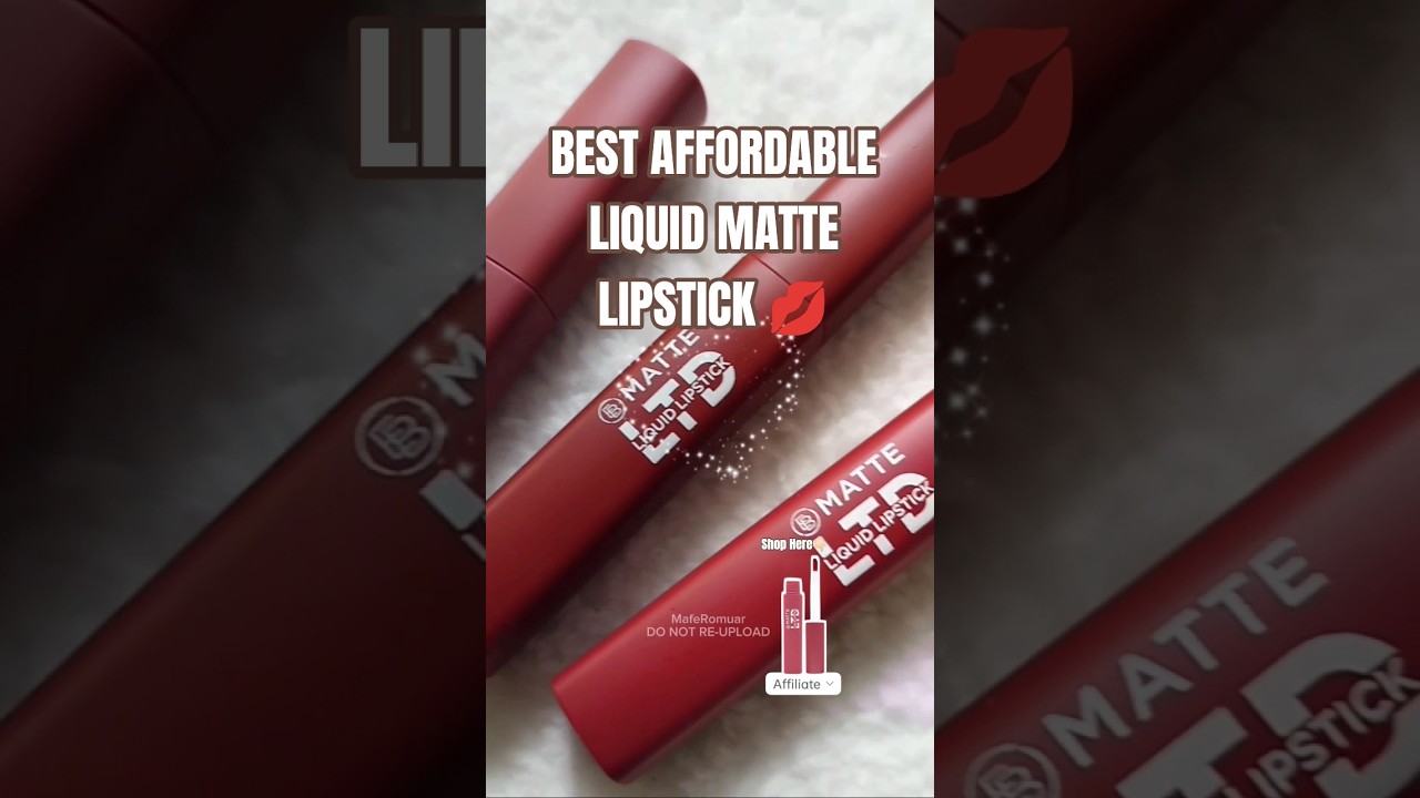 Жидкая матовая помада Everbilena💋 