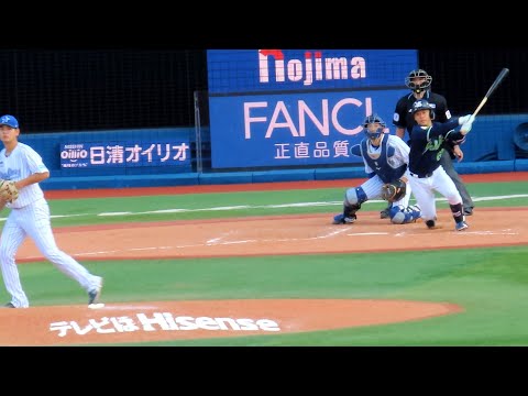 【二刀流で100勝決めた】小川泰弘、満塁走者一掃タイムリーツーベースヒット