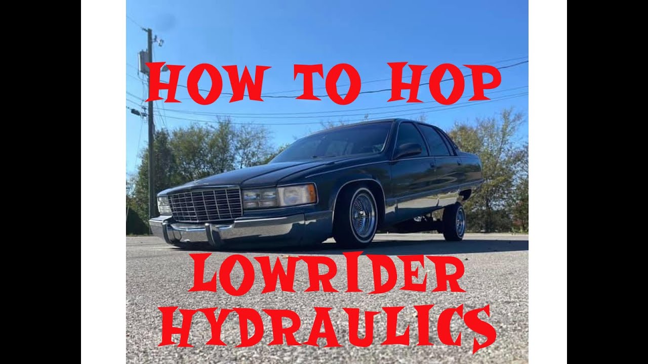 HOW TO HOP WITH HYDRAULICS LOWRIDER YouTube