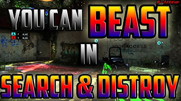 How To BEAST In Search & Destroy!! (Plus TWO Class Setups) [BO3 COD: Tips & Tutorials] [G-Legend]