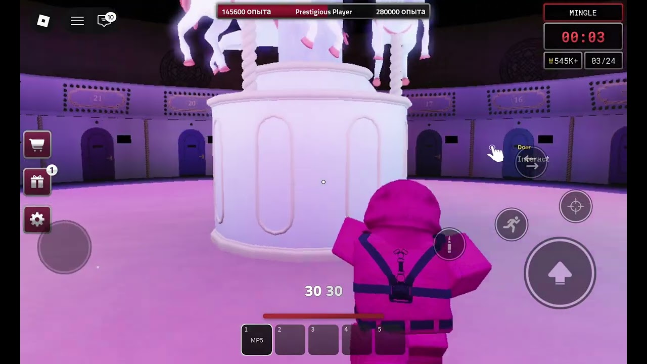 Гуляю за охранника в грі кальмаров частина друга тільки це друга гра 