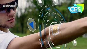 A Smart Tattoo at CES 2017 to replace the wearable weighing you down