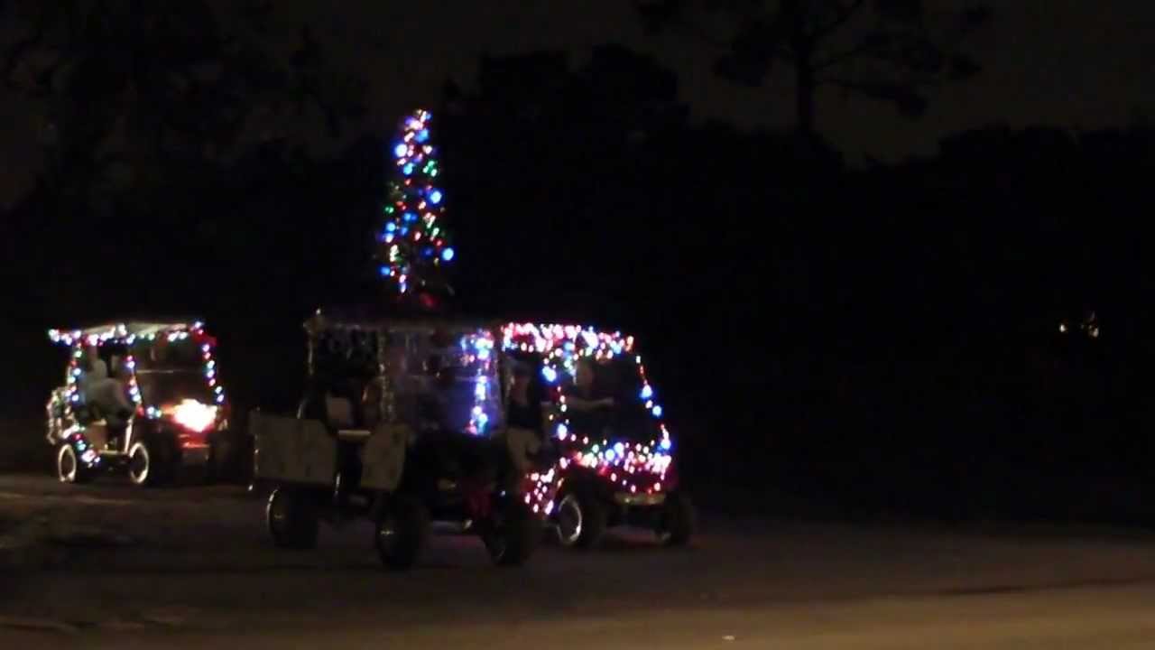 Palm Beach Ranchettes Golf Cart Christmas Parade 2011 YouTube