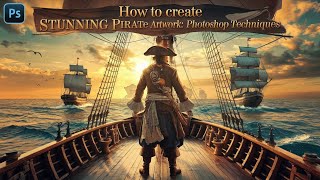 How to Create Stunning Pirate Artwork: Photoshop Techniques screenshot 4