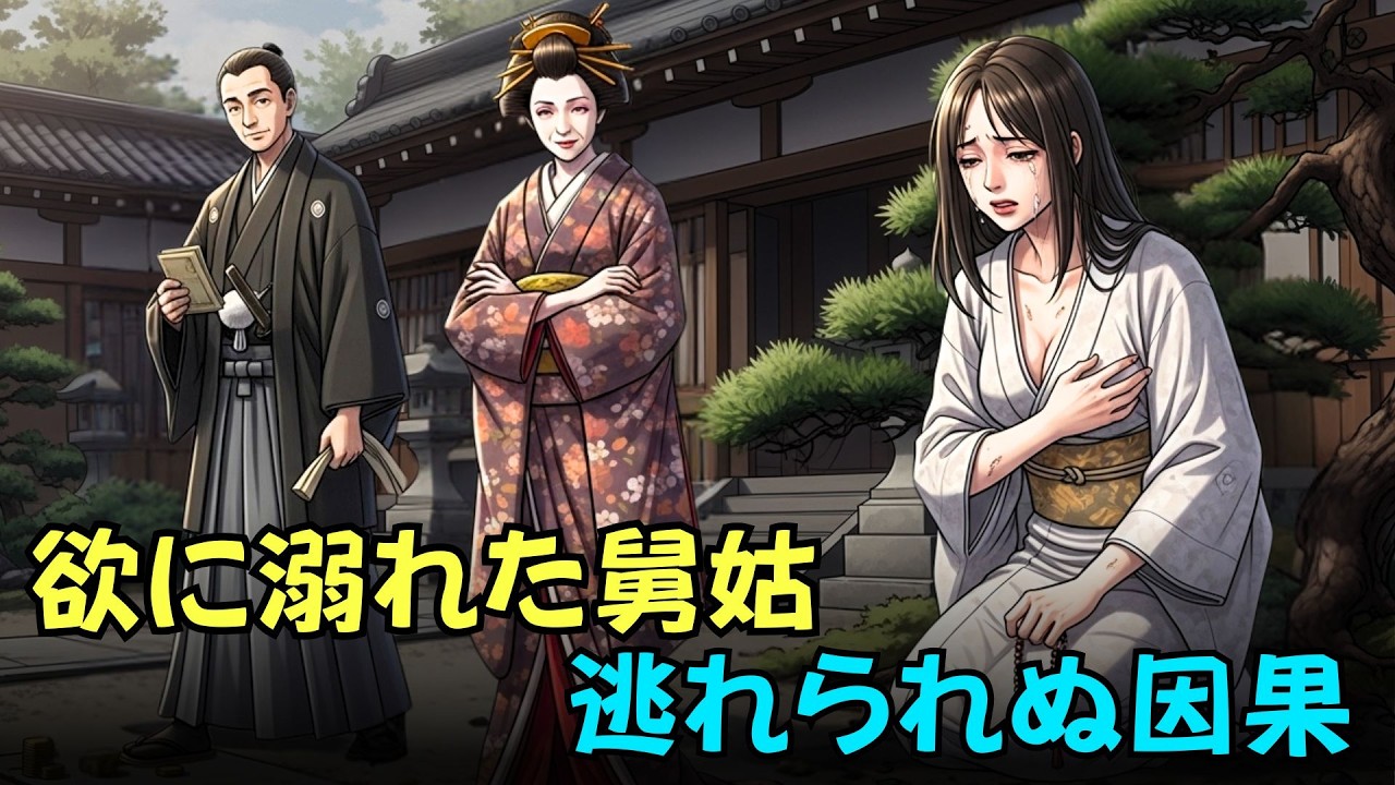 名利のために嫁を陥れた舅姑――晴れぬ冤罪と巡る報い| 日本昔話・因果応報