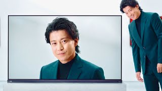 小栗旬にリアルな世界と映像の世界を騙される／TVS REGZA CM