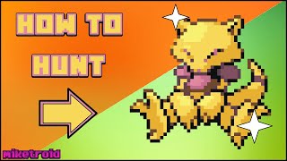 Shiny Hunting Tutorial - The Most OPTIMAL Way to SR for Abra in FireRed/LeafGreen