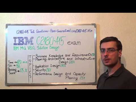 C2180-415 – IBM Exam MQ V8.0 Test Solution Questions