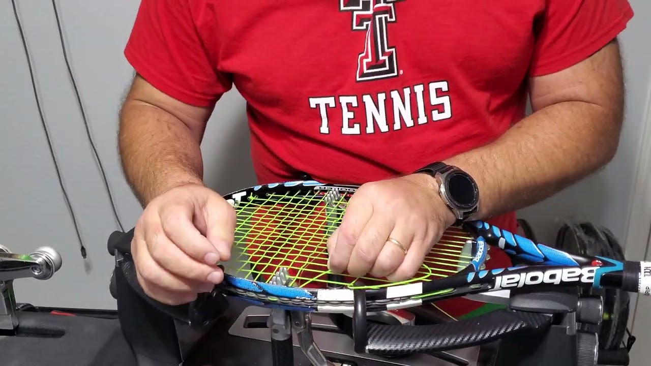 Пошаговая инструкция по установке струн на гитару Babolat Pure Drive 2006 года