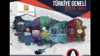 Branşlar Karması Türkiye Geneli Deneme Sınavı Kimya Çözümleri | AYT