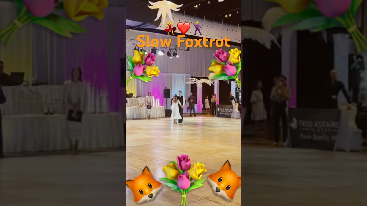 🕺💃Slow Foxtrot. Can’t Smile Without You💐