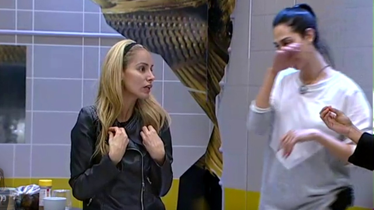 האח הגדול 8 - יום 26 - ויכוח סוער במיוחד בין שם לתאלין.