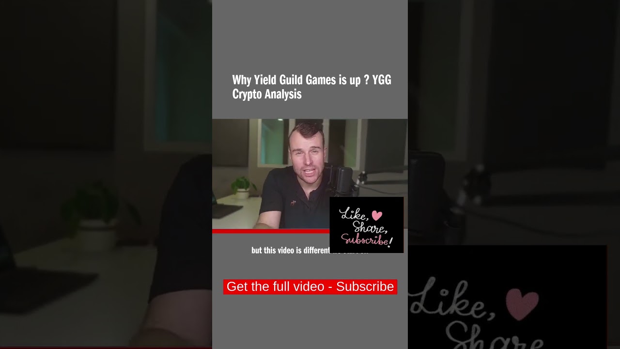 Why Yield Guild Games is up 😮 YGG Crypto Analysis - YouTube