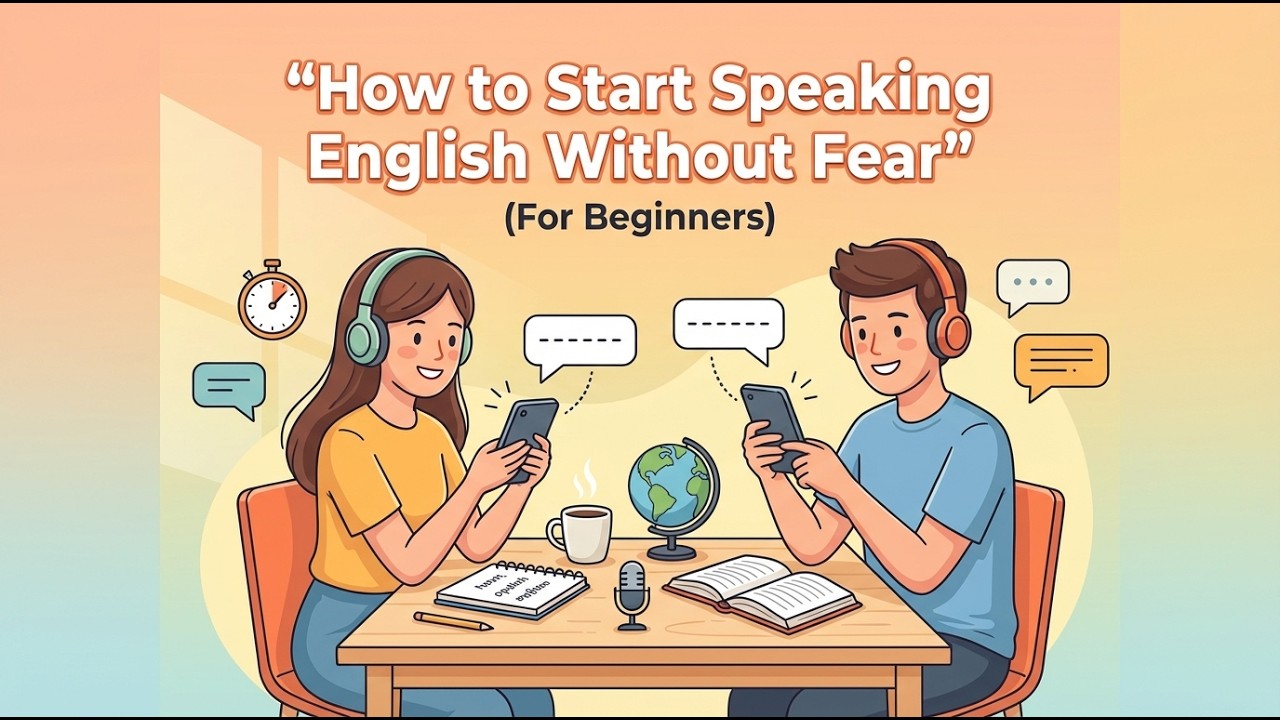 How to Start Speaking English Without Fear For Beginners | Ep 01 - YouTube
