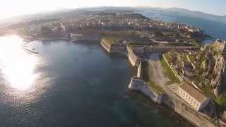 Old Fortress Corfu Town fly over Aerial video feb 2015(Old Fortress Corfu Town fly over Aerial video feb 2015., 2015-02-14T05:57:15.000Z)