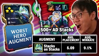 TFT but with the WORST Hero 1 Augment
