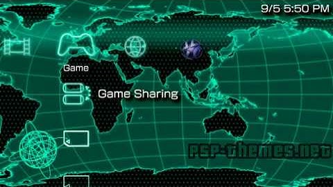 PSP Theme earth defense PSP-Themes.NET