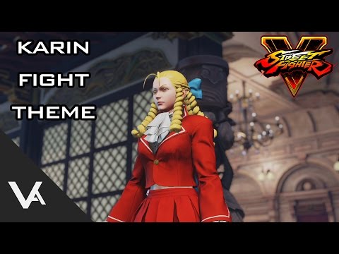 Street Fighter V / 5 - Karin vs Rashid Fight Theme Extended (Cinematic Story Mode)