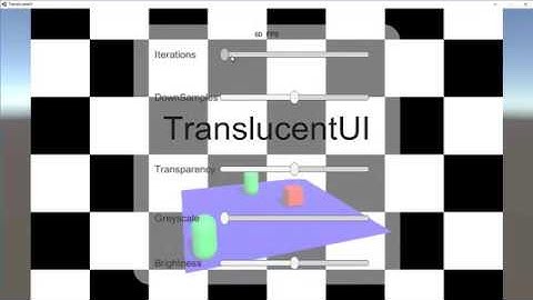 TranslucentUI