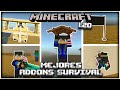 Mejores addons para mejorar tus Survivals De Minecraft Bedrock 1.20