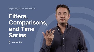 Advanced Survey Reporting Techniques with Filters, Comparisons, and Time Series