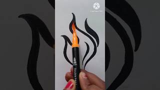 Color tutorial|| How to color fire..#creative #satisfying