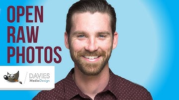 How to Open RAW Images in GIMP 2.10