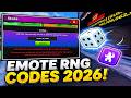 [EXCUSE ME SIR] EMOTE RNG Codes (2026) | Roblox 