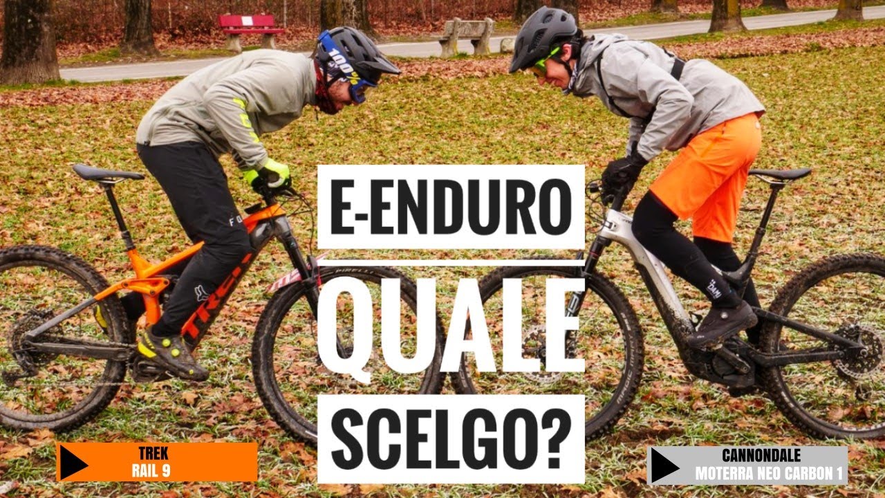 Trek Rail 9 vs Cannondale Moterra Neo Carbon 1. Due mostri 2021 da mtb  enduro a confronto - YouTube