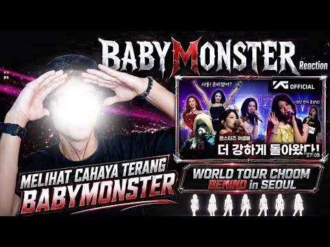 BABYMONSTER (베이비몬스터) WORLD TOUR CHOOM BEHIND IN SEOUL REACTION by ArviePay