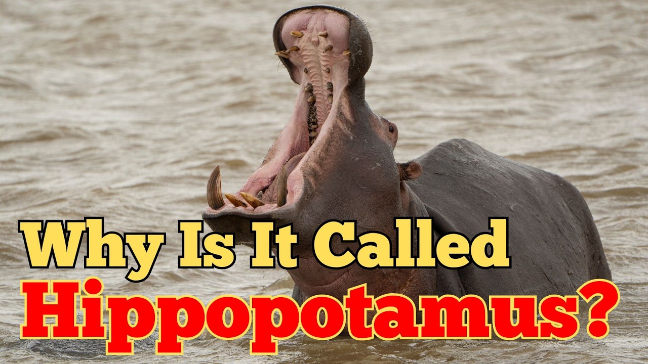 Why Hippopotamus Means River Horse (And Why That’s So Weird)