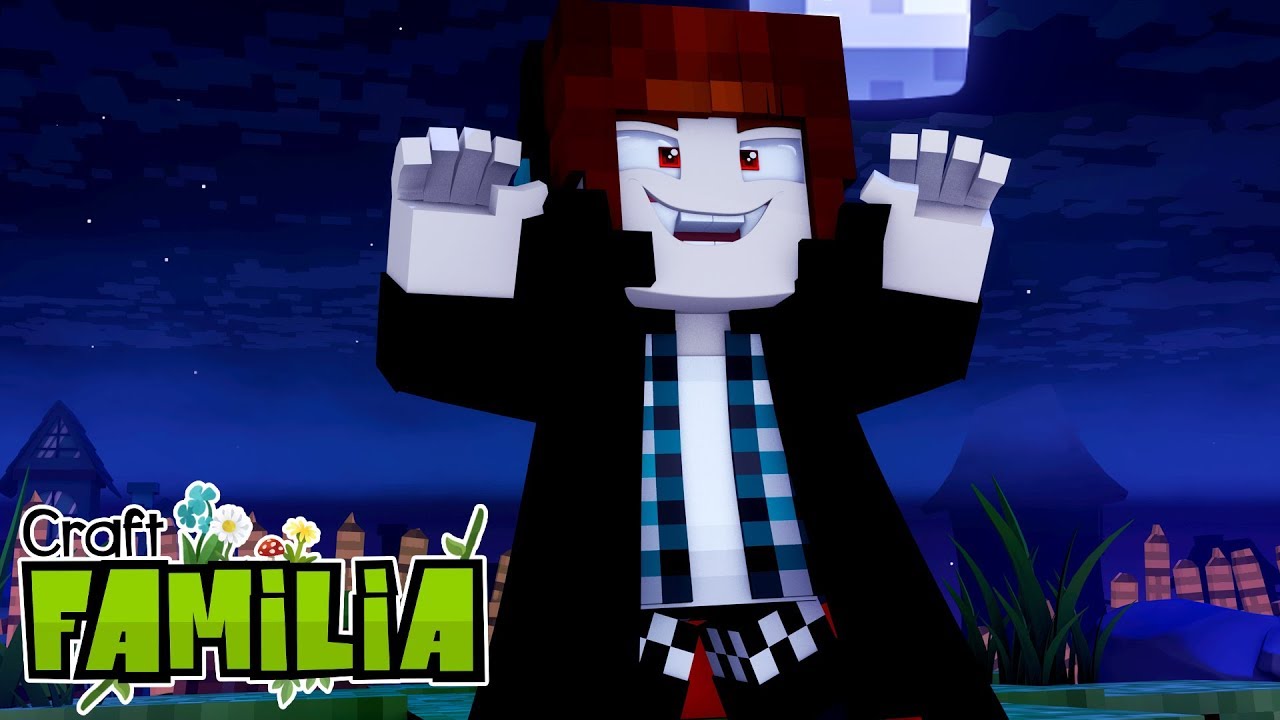 Minecraft Familia #03 - O AUTHENTIC VIROU UM VAMPIRO !! minecraft videos dantdm