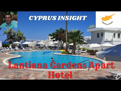 Lantiana Gardens Apart Hotel, Protaras Cyprus - A Tour Around.