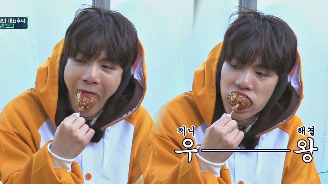 아기 깨비 '연잎핫도그' 홀릭♡ 입에 계속 넣고 싶은! (우아앙) 밤도깨비 18회