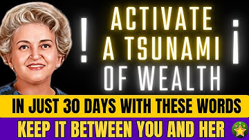 ‼️ ACTIVATE a Wealth Tsunami ‼️ in 30 Days with This METAPHYSICAL PRAYER | Conny Mendez