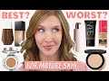 FOUNDATION ROUNDUP | 7 BEST & WORST Foundations For Mature Skin 2021