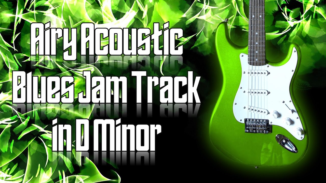 Airy Acoustic Blues Jam Track in D Minor 🎸 Guitar Backing Track YouTube