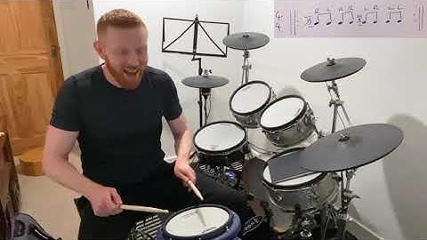 One Minute Drum Lesson - The Drag Paradiddle 🥁
