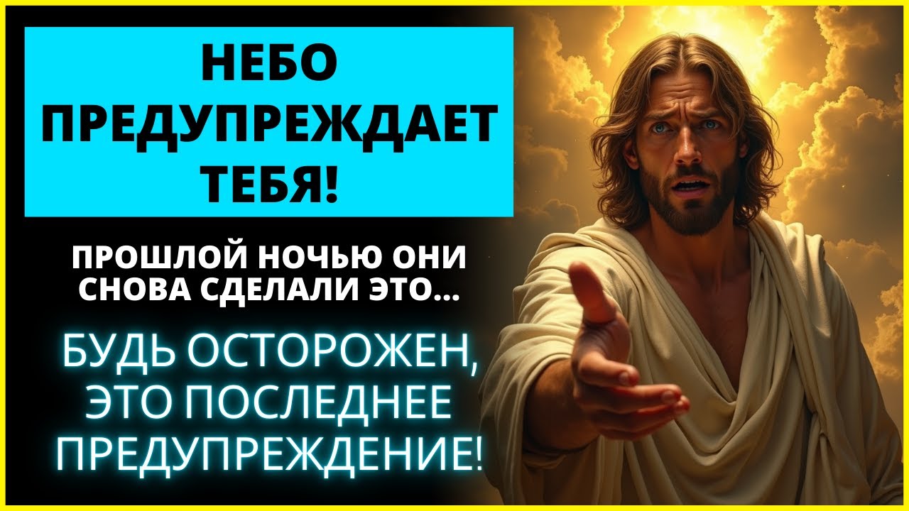 😨 ПРОШЛОЙ НОЧЬЮ ОНИ СНОВА ЭТО СДЕЛАЛИ! НО НЕБЕСА ХОТЯТ, ЧТОБЫ ВЫ ЗНАЛИ... | Слово Божье