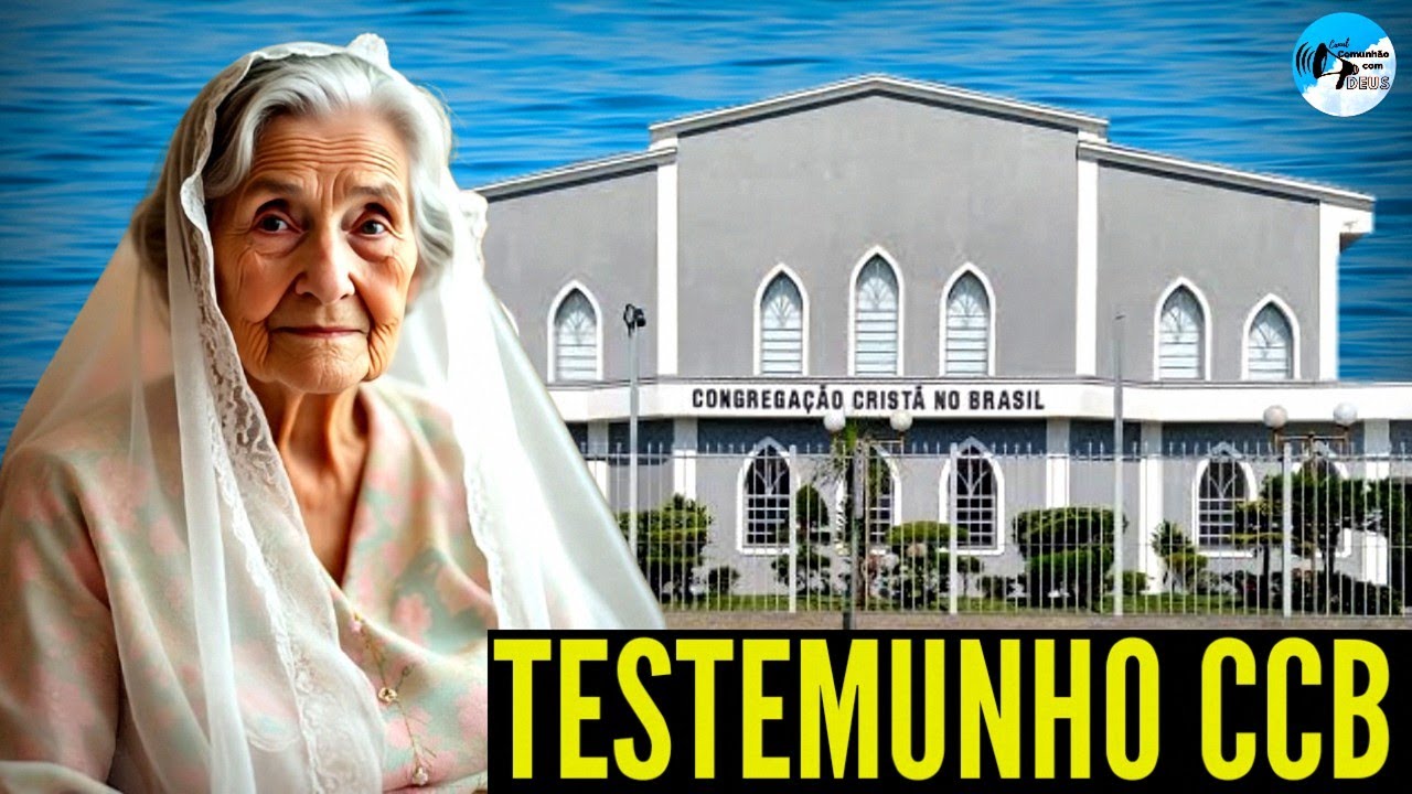 Testemunho CCB- Irmã Maria Madalena | Esse testemunho vai aumentar a tua fé | MUITO LINDO