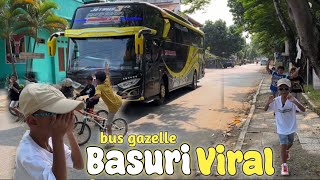 gak nyangka bus yen 80 putra ' gazelle ' bisa ngasih basuri viral ‼️ favorit mania bus ‼️